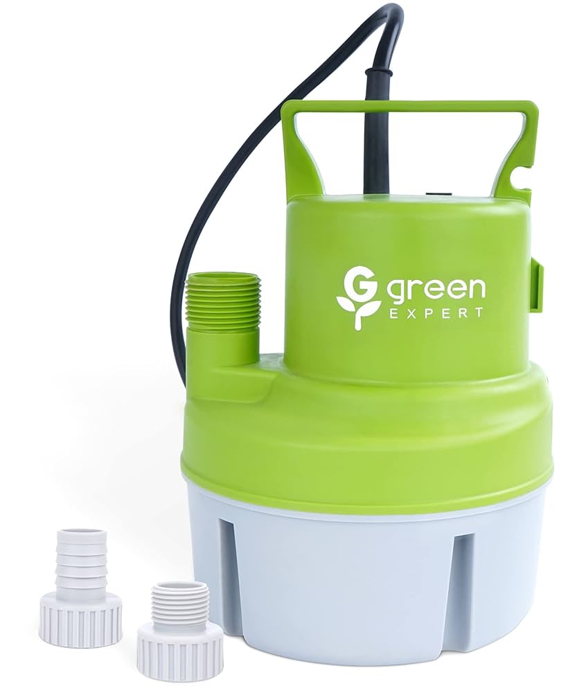 Amazon.co.jp: Green Expert 203617 1/6 HP ポータブル水中